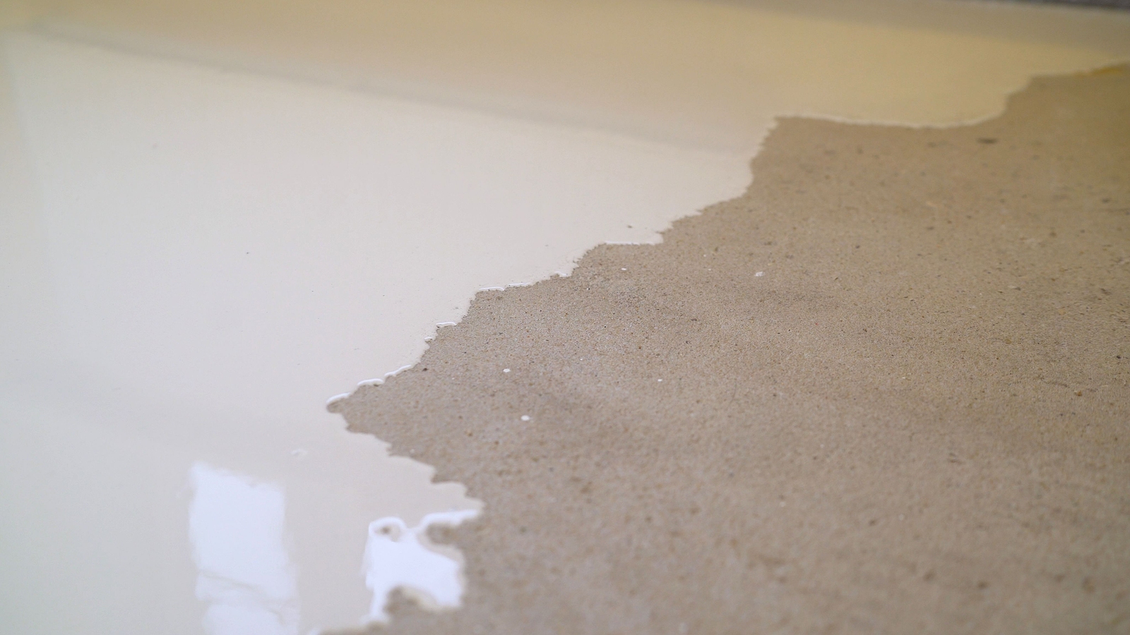 Uneven garage floor epoxy coating